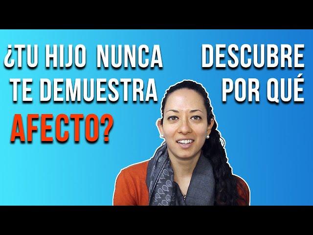 Descubre por qué tu hijo(a) adolescente no te demuestra afecto - Psicoterapia niños y adolescentes