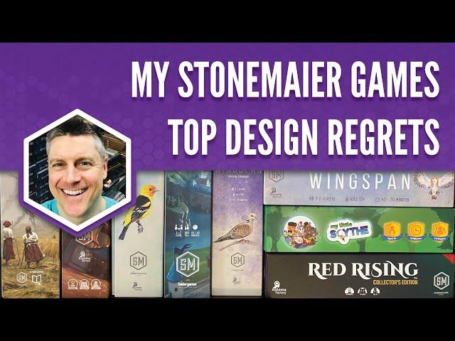 My Stonemaier Games Top Design Regrets