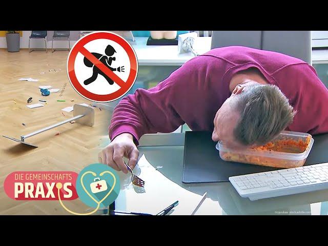 Einbruch in die Praxis! Ist Erwin tablettenabhängig? | Die Gemeinschaftspraxis | SAT.1