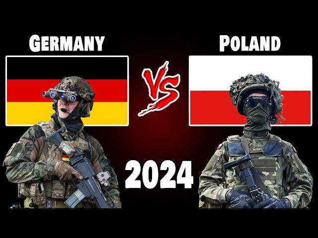 Germany vs Poland Military Power Comparison 2024 #militarypower