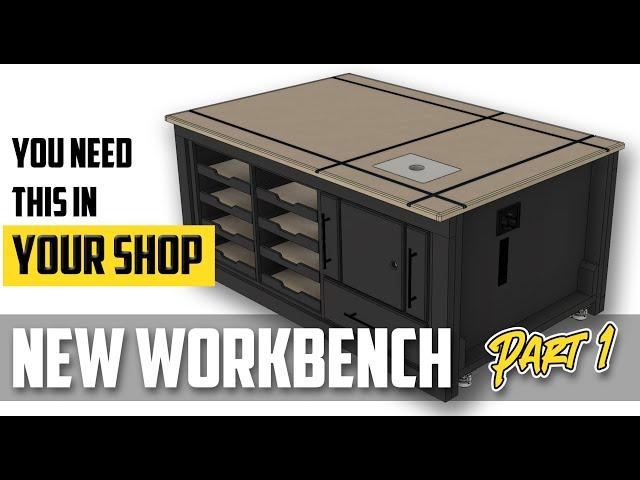 The Perfect Garage Workbench & Outfeed Table // Part 1