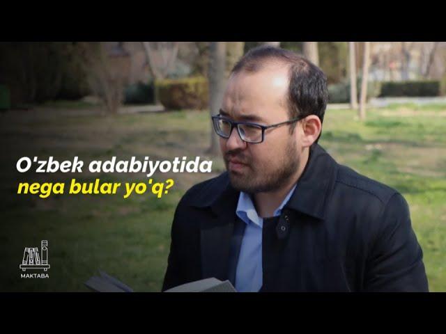 O'ZBEK ADABIYOTI HAQIDA | AKROM MALIK