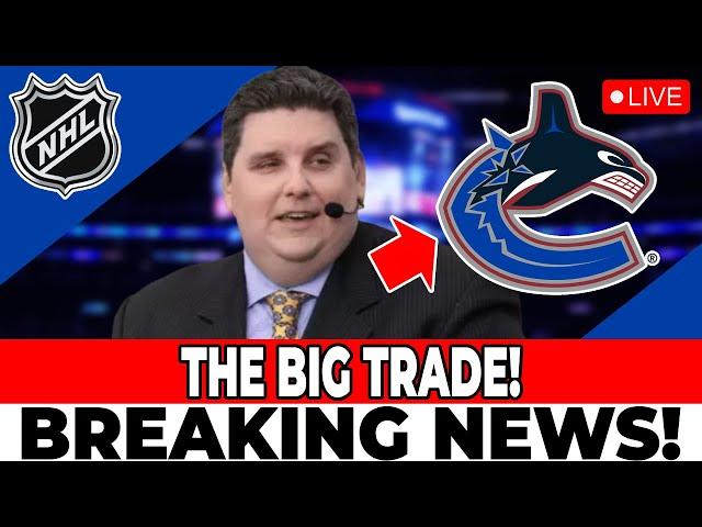 NHL LEAKS URGENT NEWS! BIG EXCHANGES CONFIRMED! VANCOUVER CANUCKS NEWS TODAY!