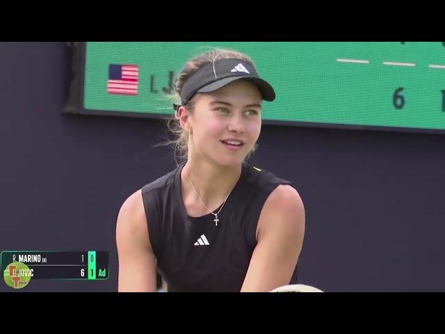 Iva Jovic vs Rebecca Marino Extended Highlights ꟾ Lexus Ilkley Open 2025 ꟾ Championship Match