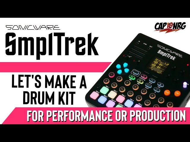 Sonicware SMPLTrek : Making Drumkits