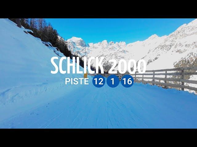 SCHLICK 2000 SLOPE 12, 1 & 16 - PISTE CHECK