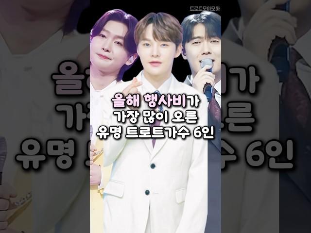 올해 행사비가 가장 많이 오른 유명 트로트가수 6인