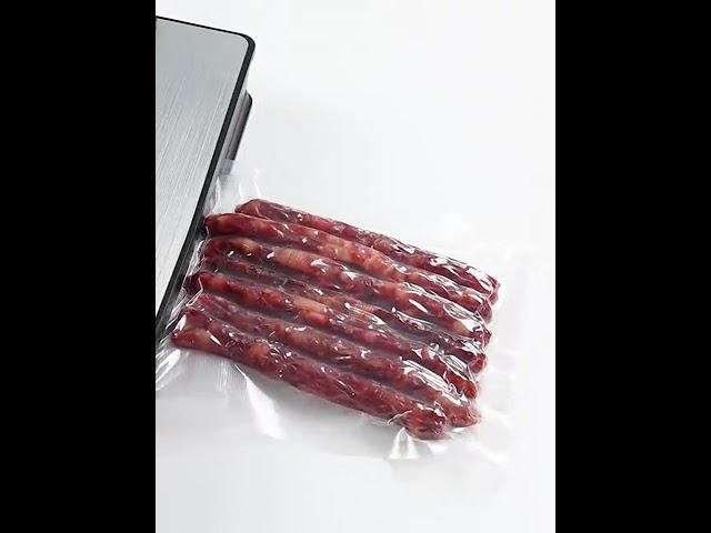 RUN 기술 터치 스마트 푸드 진공포장기 푸드세이버 + 비닐백 20 x 25 cm 15장 COUPANG