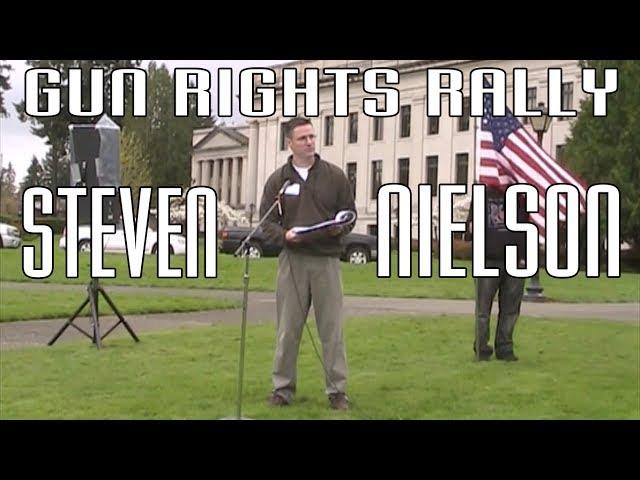 Libertarian Candidate Steven Nielson at Gun Rights Rally - OnTheMoveShow