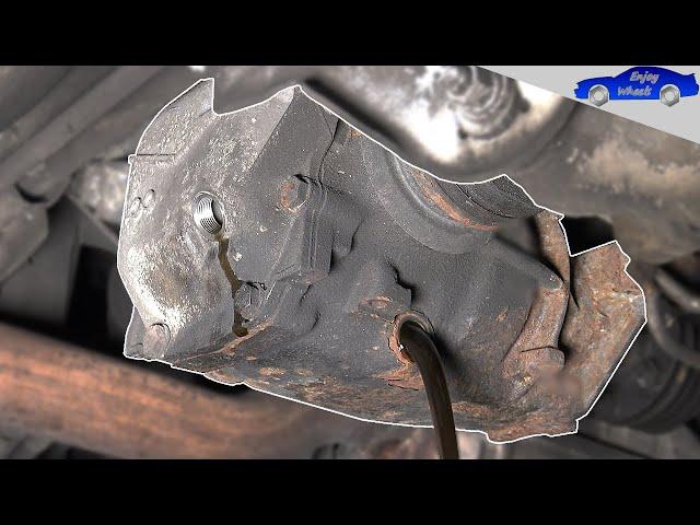 How to change rear differential oil ? Example on BMW 5-series E39.