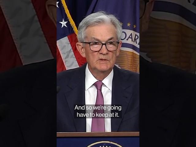 Fed Chair Powell says rate cuts could could be a “couple of years out”