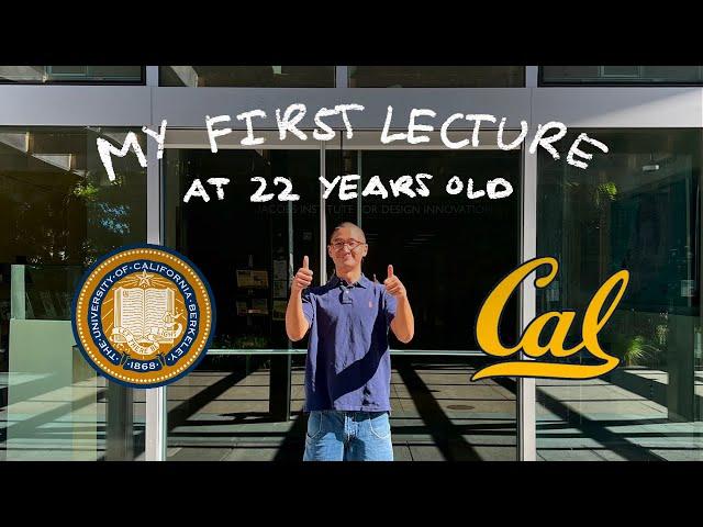 My First Lecture EVER at UC Berkeley