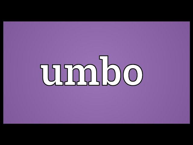 Umbo Meaning