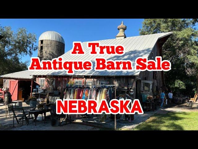 A True Antique Barn Sale in Nebraska