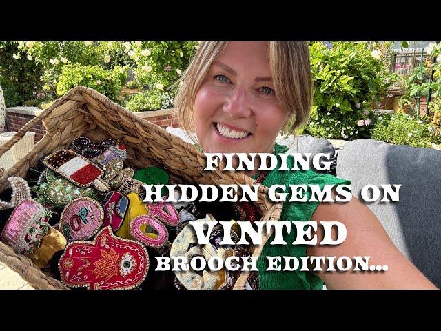 Secret Finds on VINTED  Brooch Haul You’ll Love!