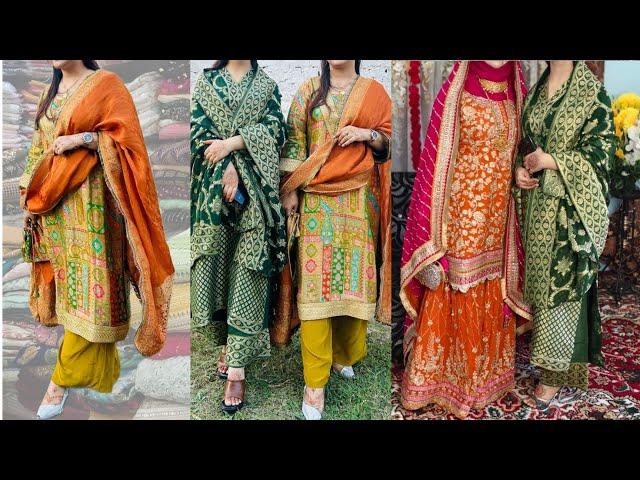 My Look For Barat Day ||Banarsi  Dresses for Mehandi Night , Barat || Dresses for wedding