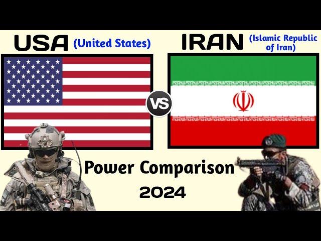 USA vs Iran Military Power 2024 | Iran vs US military power 2024 | world military power