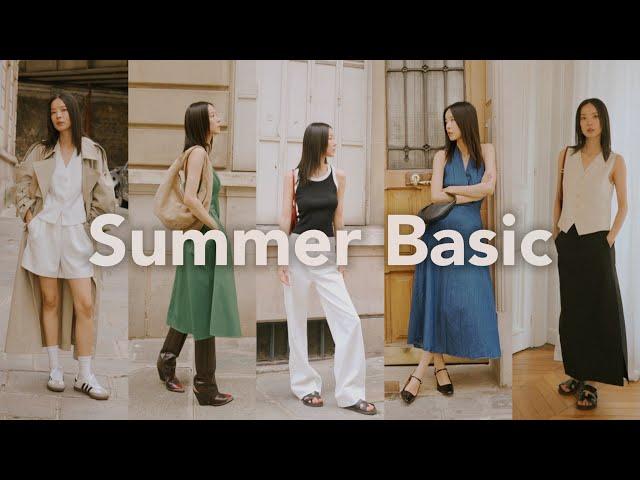 Summer Basic｜夏季基礎衣櫥｜Meng-Mao「AD」