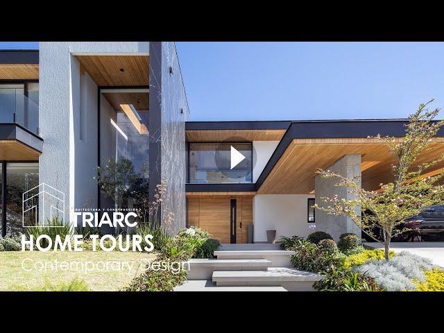 Home Tours Casa Contemporanea, transparencia y amplitud