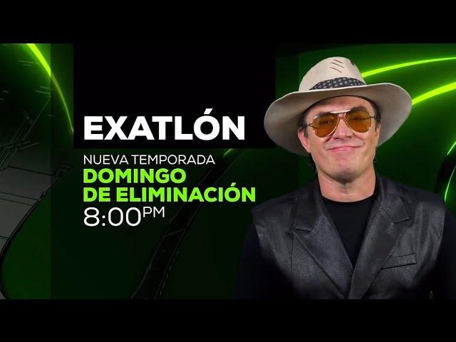 EXATLON MÉXICO DOMINGO DE ELIMINACIÓN 8 00 PM POR Azteca uno