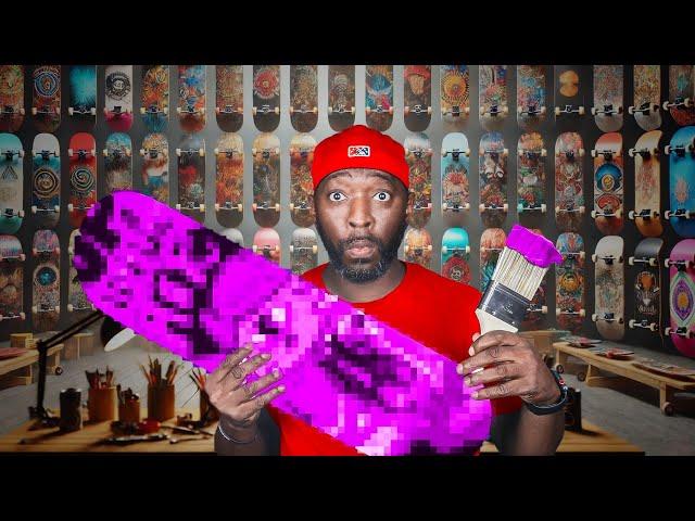 Design A Custom Skateboard With Me LIVE