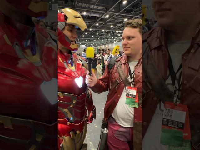 #CosplayBattle at #MCMLondon! #ComicCon #Cosplay #Marvel #DC #IronMan #CosplayChallenge #NerdOD