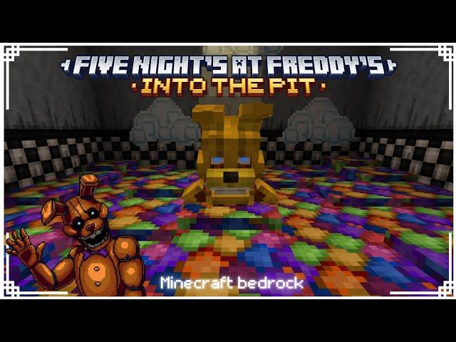 [FNAF Into The Pit] Jeff's Pizza/Freddy Fazbear's Pizza's Minecraft Bedrock