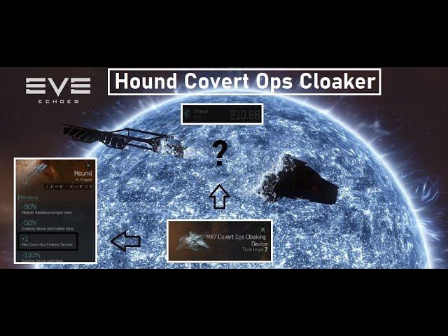 [[EVE ECHOES]] Hound Guide - Stealth Bomber - Covert Ops Cloak Frigate