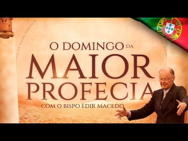 Bispo Macedo direto de Portugal | 17/11/2024