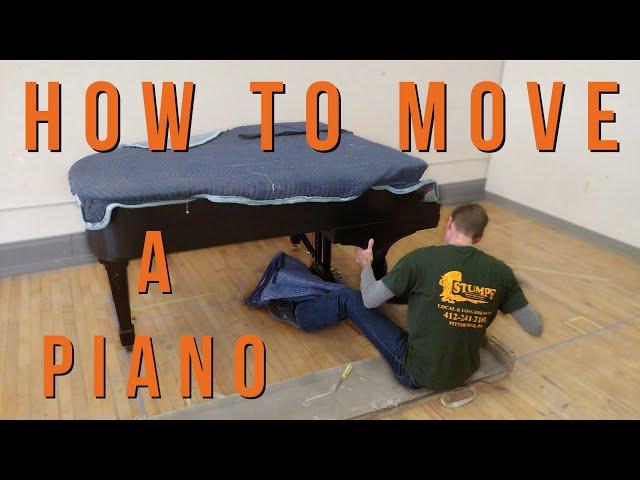 How To Move A Grand Piano Professionally - Stumpf Moving and Storage