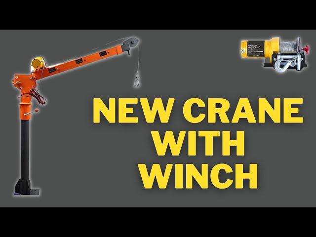 Folding Truck Mounted Crane - Initial Review (Rugcel, Rock Hulk, Pismire, Gripway)