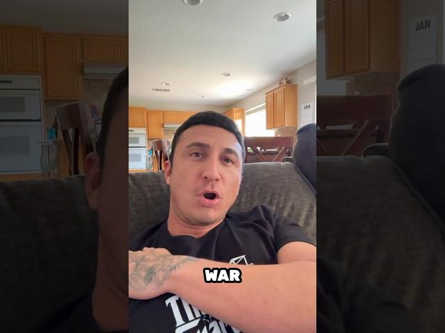 Advice a First Sergeant in the Army gave right before the War in IRAQ #shorts