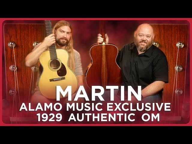 We Recreated a Legendary Guitar from 1929! Martin & Alamo's Authentic 1929 OM-28