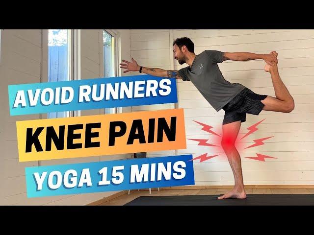 Yoga for Runners to Avoid Knee Pain (Runners knee)