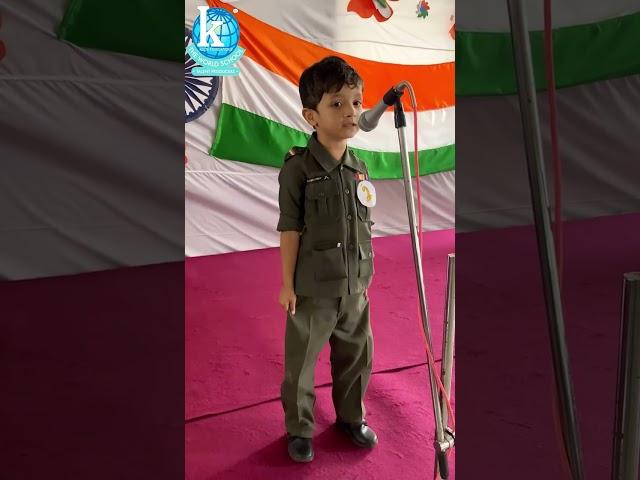 Our young talents donning the avatars of legendary freedom fighters, iconic leaders.