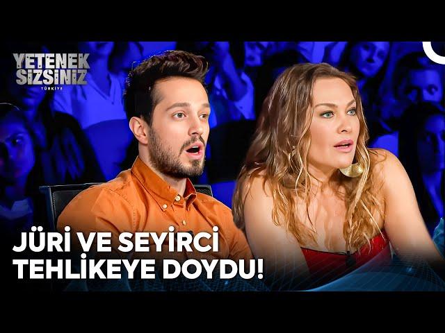 Korku ve Gerilimin Tavan Yaptığı Performanslar!  | Yetenek Sizsiniz Türkiye