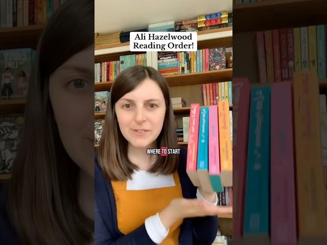 The Best Ali Hazelwood Reading Order! Where To Start! Part One!  #booktube #bookish