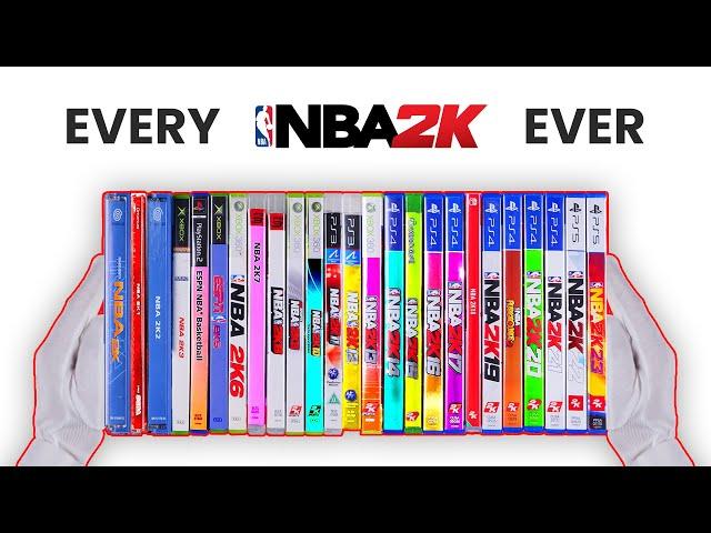 Unboxing Every NBA 2K + Gameplay | 1999-2023 Evolution