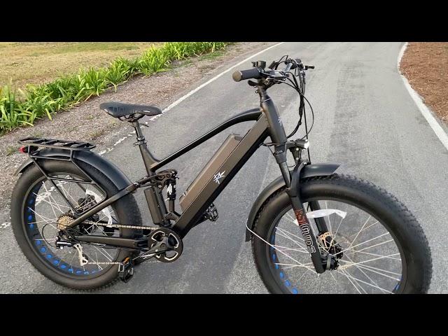 Rhee Cycle Mamba FX - 750w 48v full suspension electric mountain bike quick view