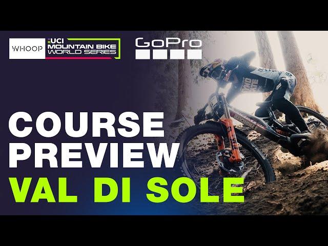 Jackson Goldstone's DHI COURSE PREVIEW | Val Di Sole  | UCI Downhill World Cup