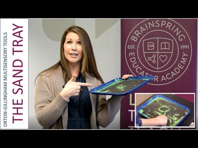 Helpful Hints: THE SAND TRAY - Orton Gillingham Multisensory Tools