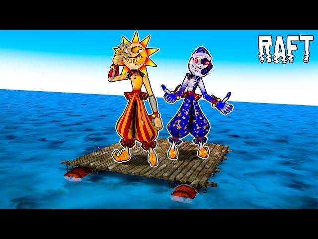 What if Sun and Moon had to SURVIVE on a RAFT?!