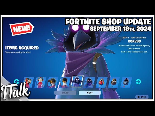 *NEW* BIRDS OF A FEATHER BUNDLE! Fortnite Item Shop [September 19th, 2024] (Fortnite Chapter 5)