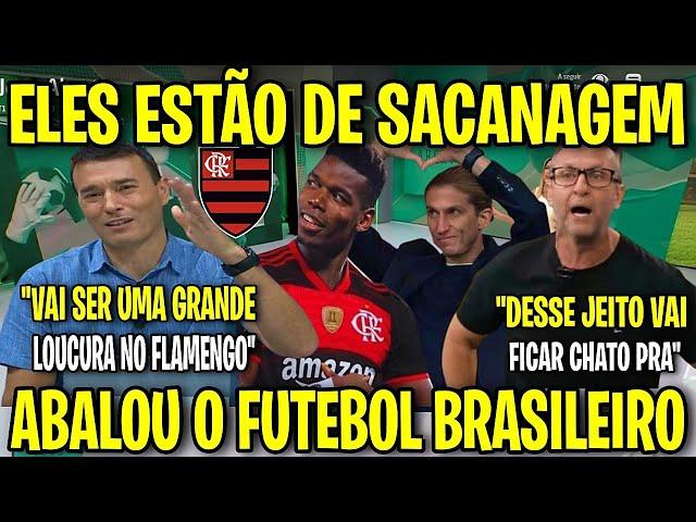 REFORÇO SURPRESA DEIXA MÍDIA ANTI CUSPINDO COM O FLAMENGO! POGBA NO MENGÃO