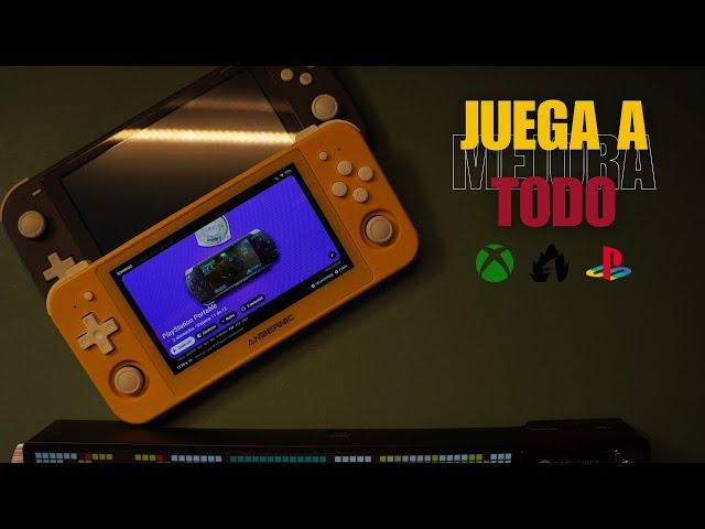 ¿Tablet y consola? | Anbernic RG505 |  Cómo instalar JoiPlay y GammaOS | Shivil