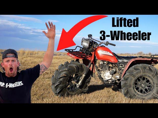 I Lifted My 3-WHEELER!