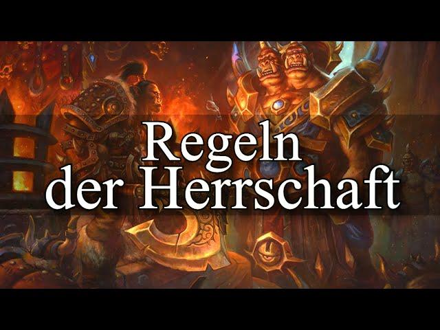 Regeln der Herrschaft - Warcraft Hörbuch - (German/Deutsch)