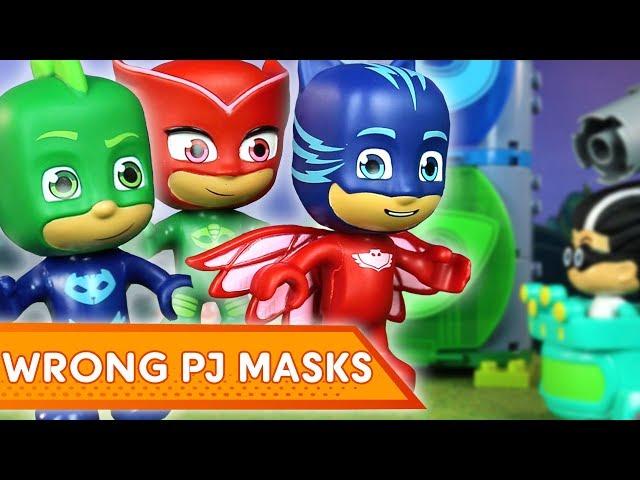 PJ Masks Creations  Wrong PJ Masks! | STOP MOTION | Cartoons for Kids | Animation for Kids