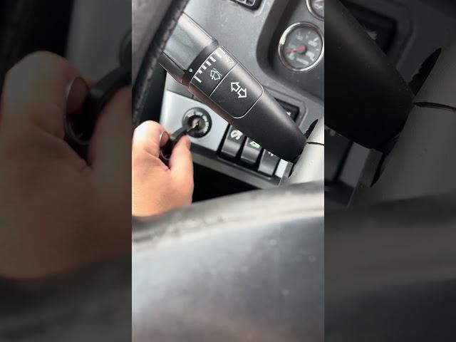How to properly turn on a truck!!