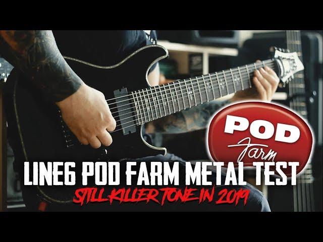 Line6 POD FARM Metal Test - Still killer tone in 2019!?